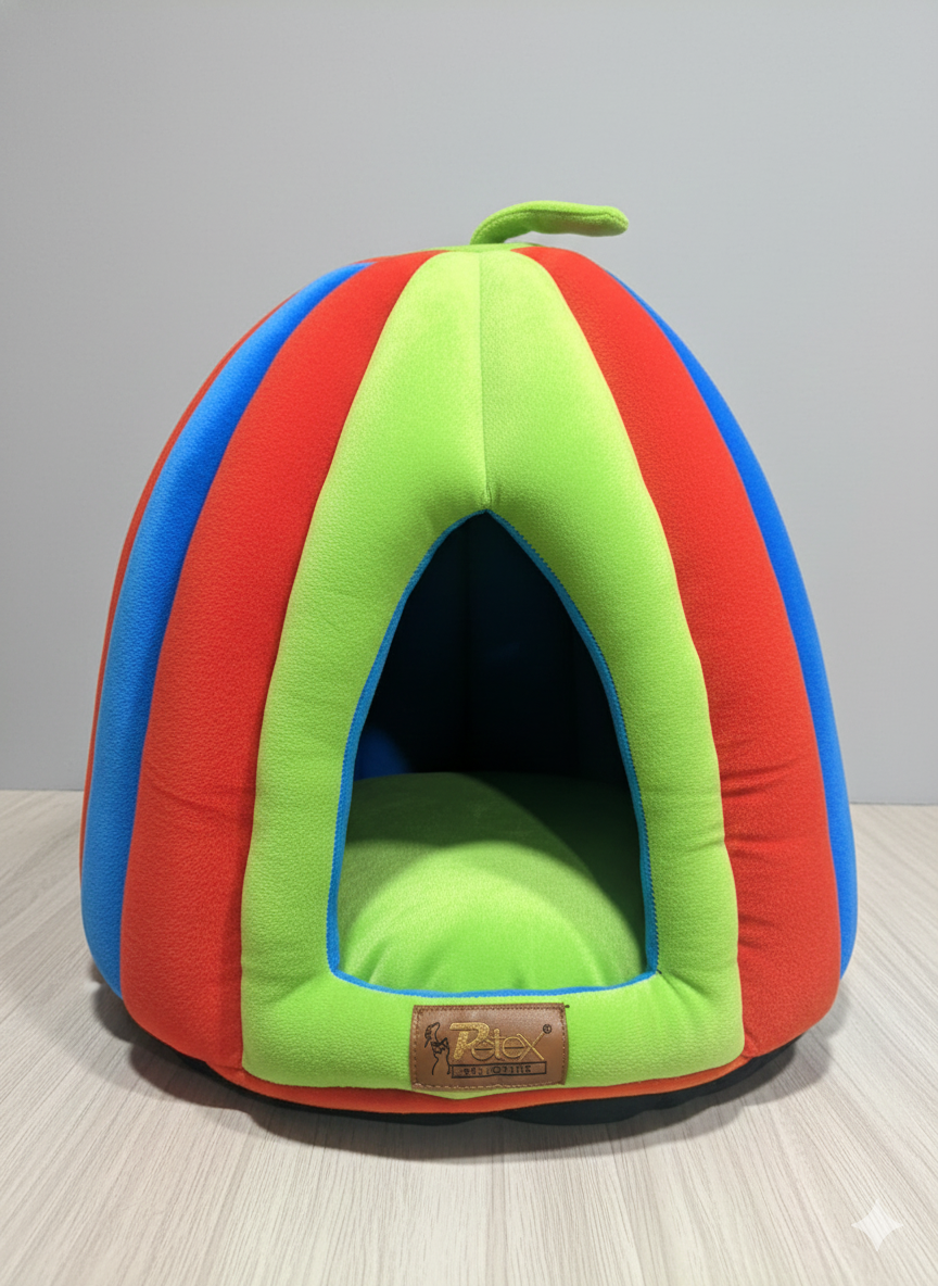 Kaddu house pumpkin shaped pet house for cats and small dogs – Furrly pet store Dehradun